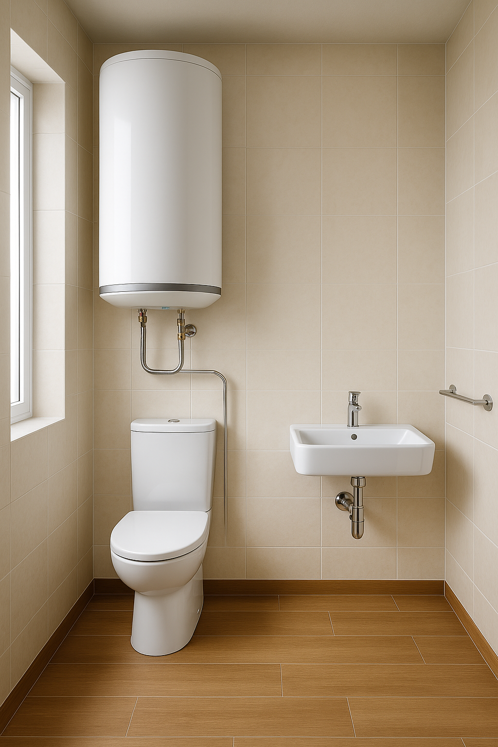 Installation de chauffe‑eau